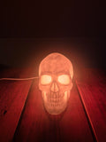 3D Printed Skull Lamp