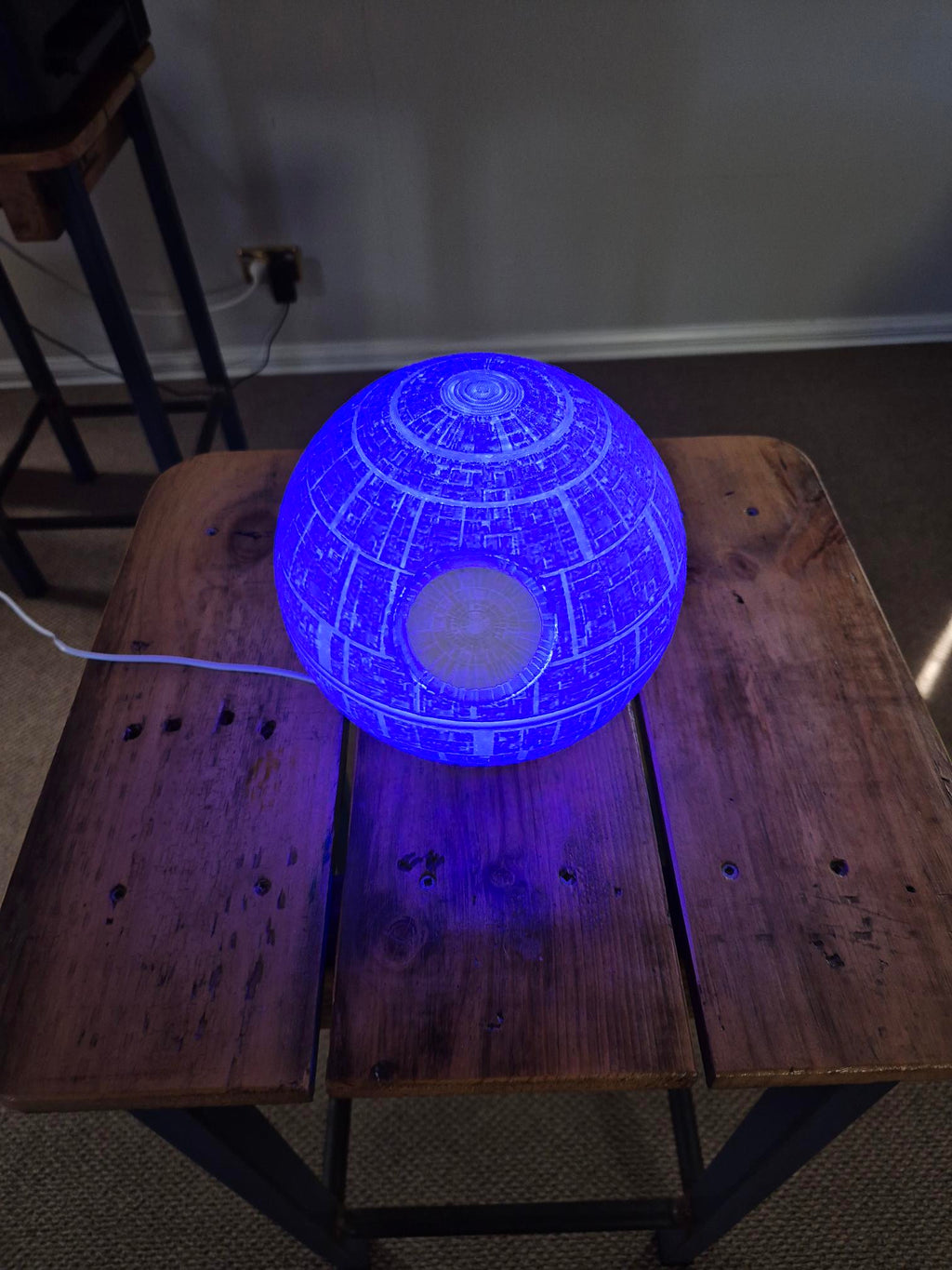 3D Printed Death Star Lamp