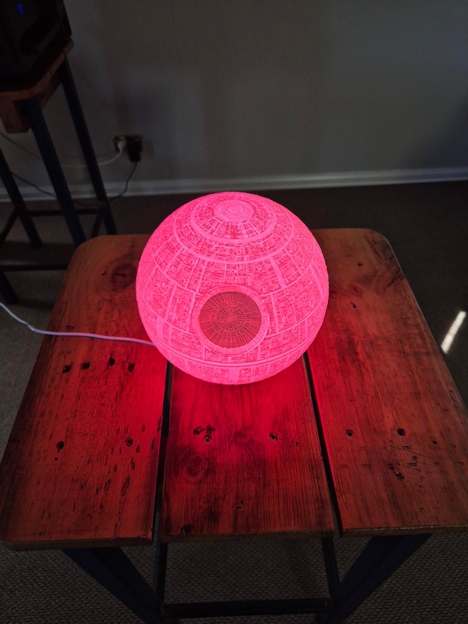 3D Printed Death Star Lamp