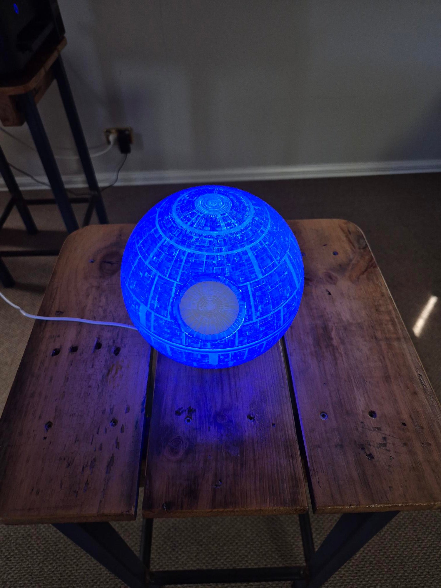 3D Printed Death Star Lamp