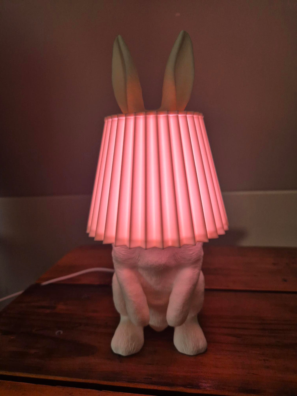 3D Printed Cheeky Bunny Lamp