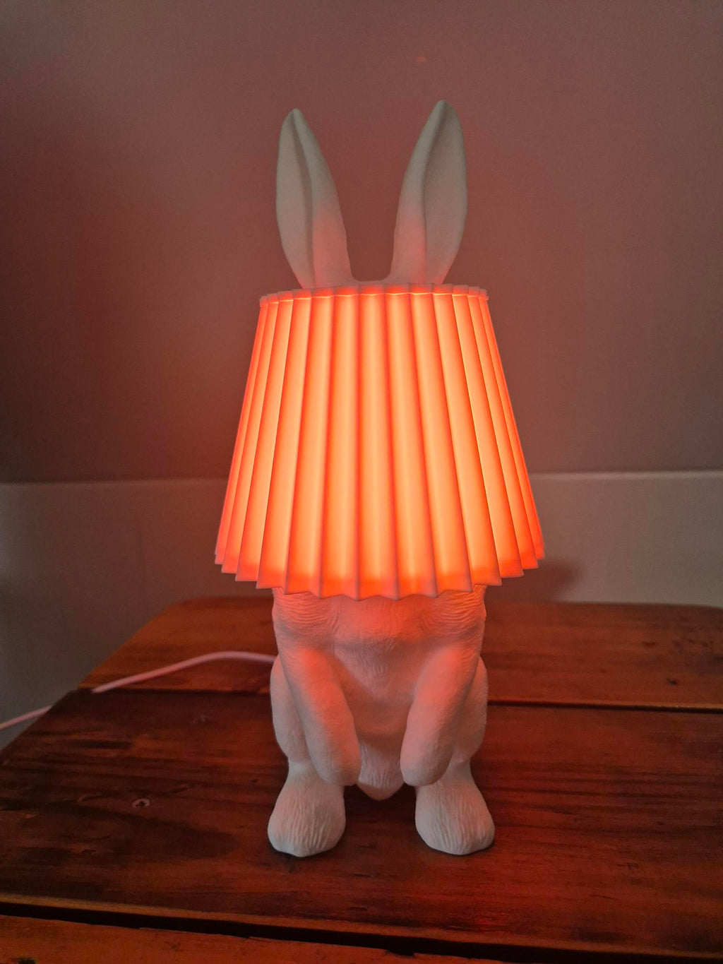 3D Printed Cheeky Bunny Lamp
