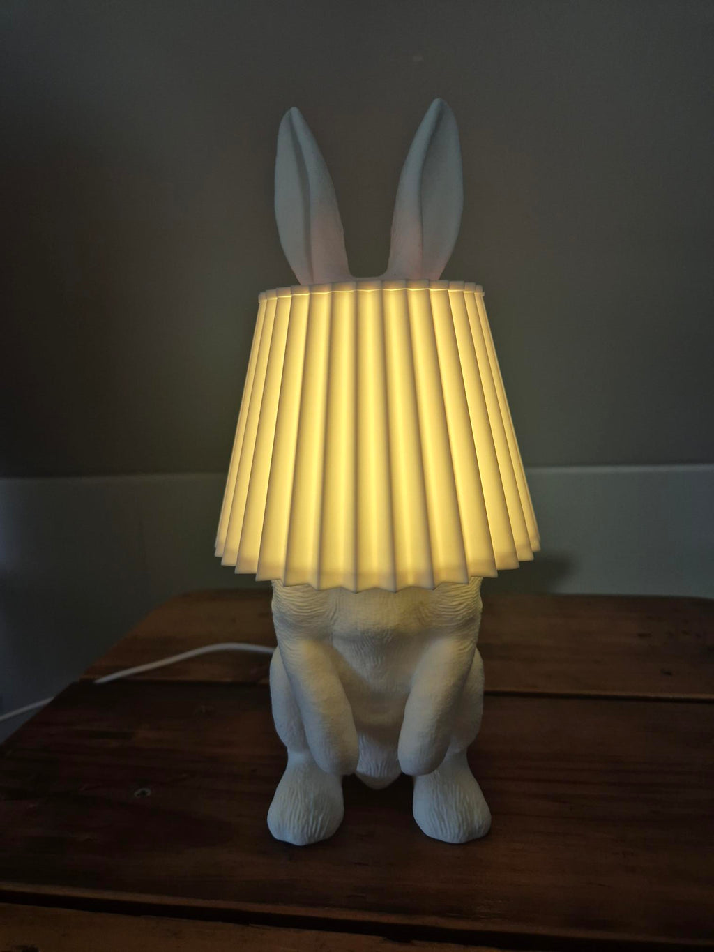 3D Printed Cheeky Bunny Lamp