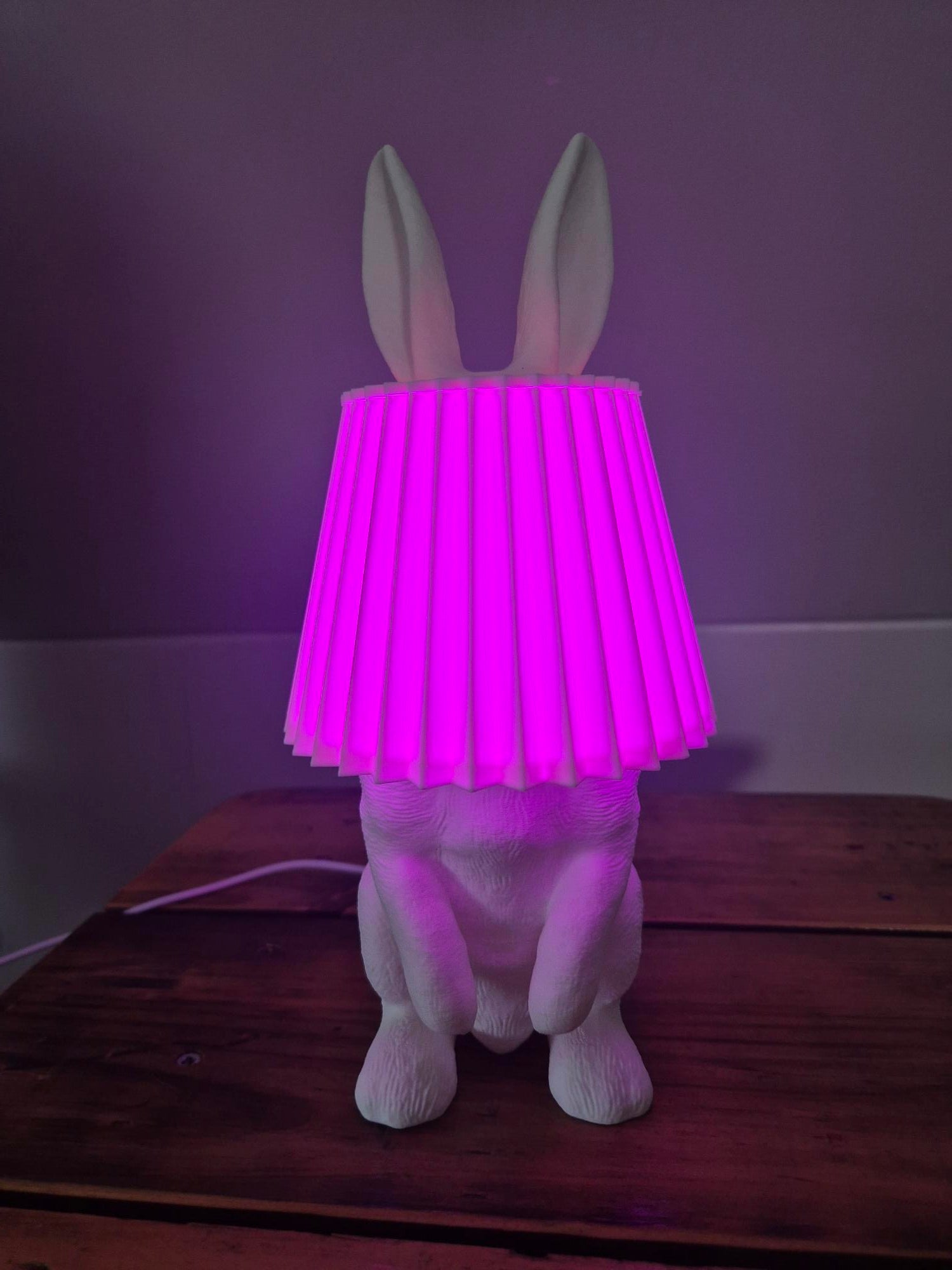 3D Printed Cheeky Bunny Lamp