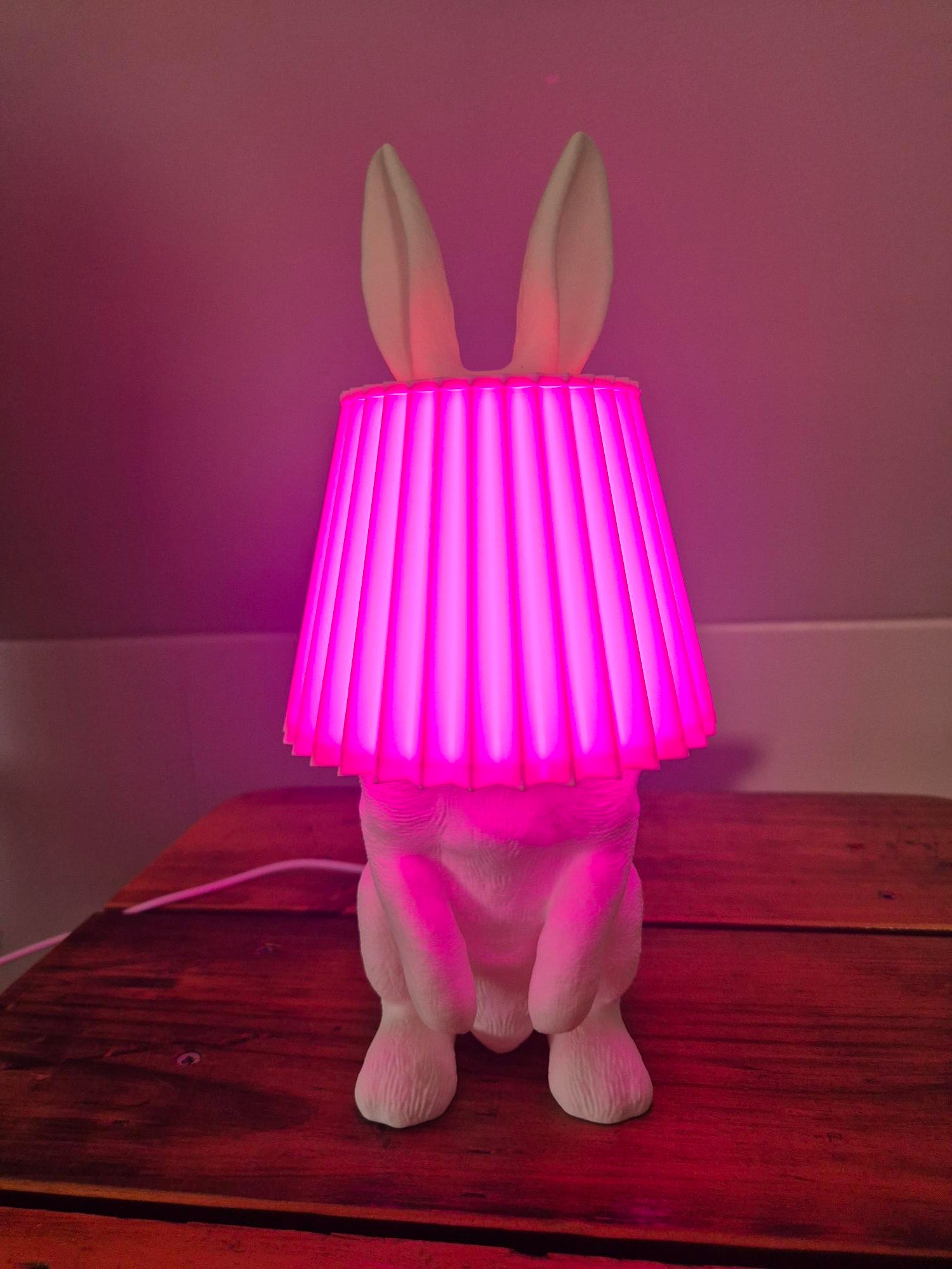 3D Printed Cheeky Bunny Lamp