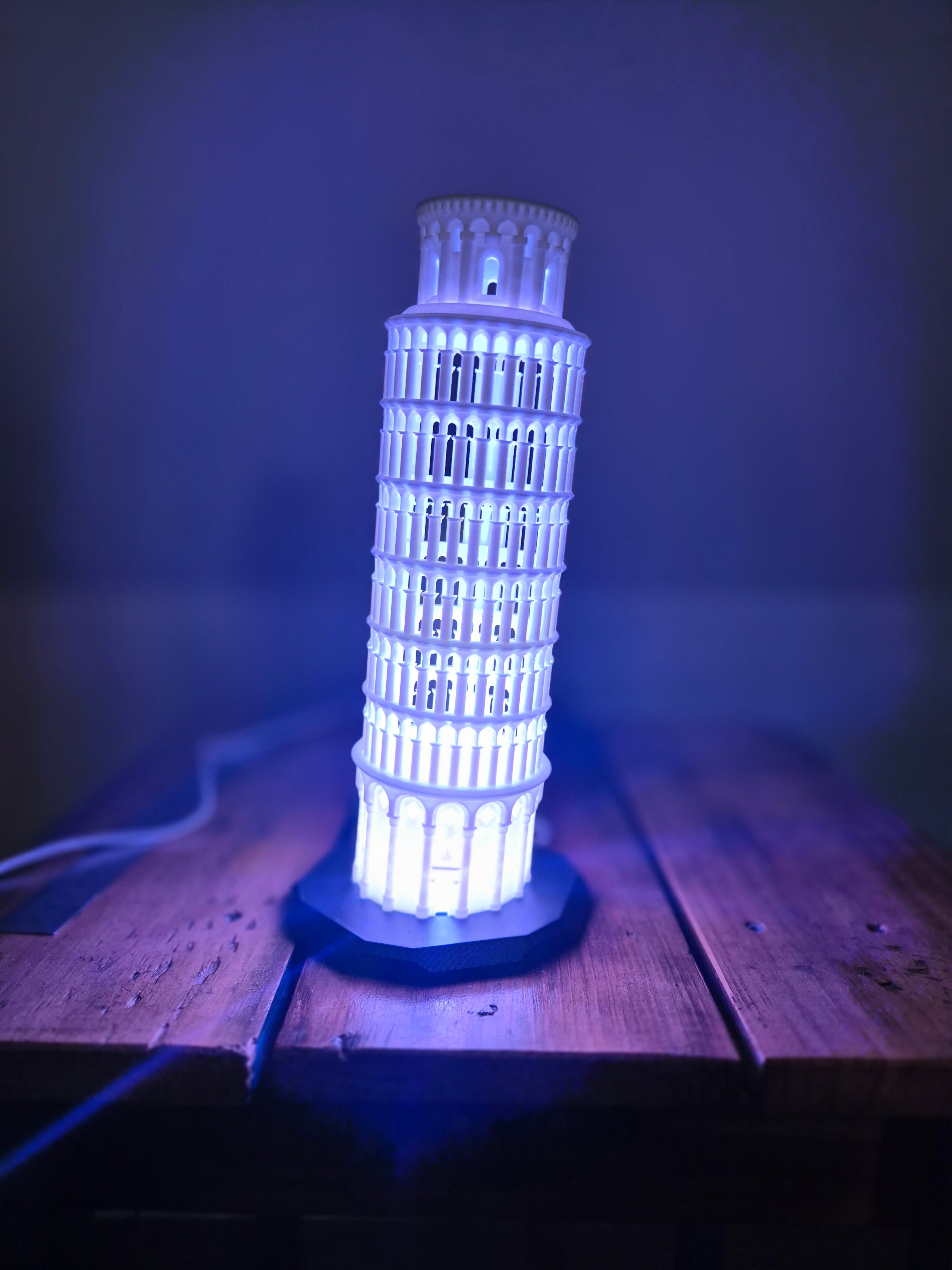 3D Printed Leaning Tower of Pisa.