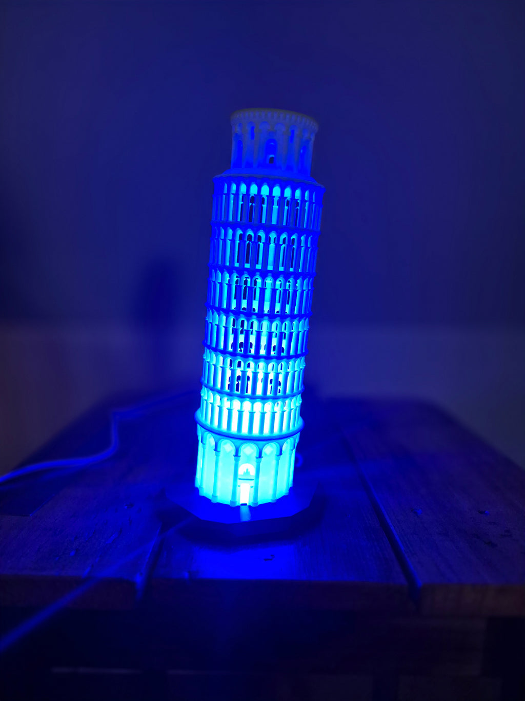3D Printed Leaning Tower of Pisa.