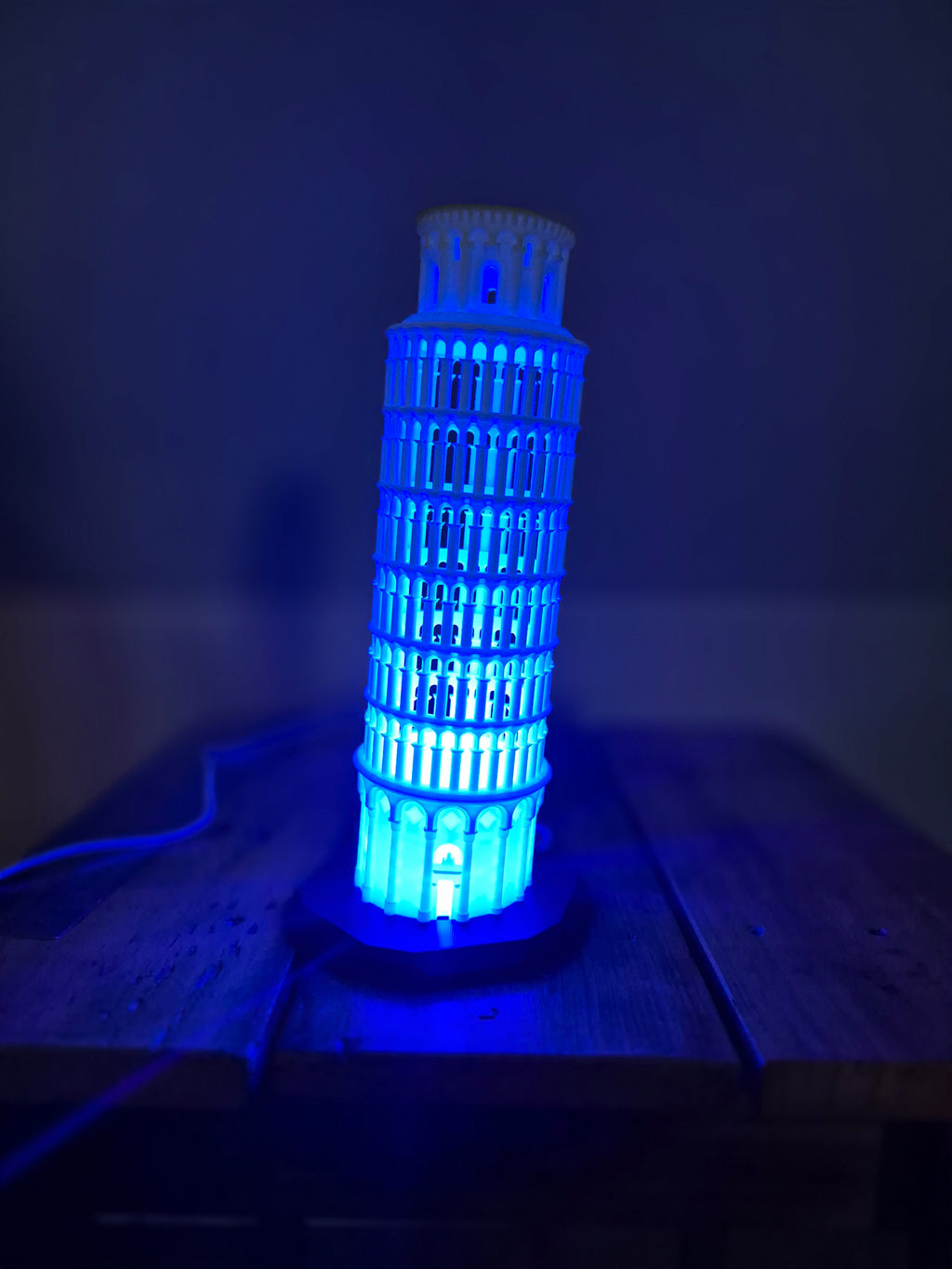 3D Printed Leaning Tower of Pisa.