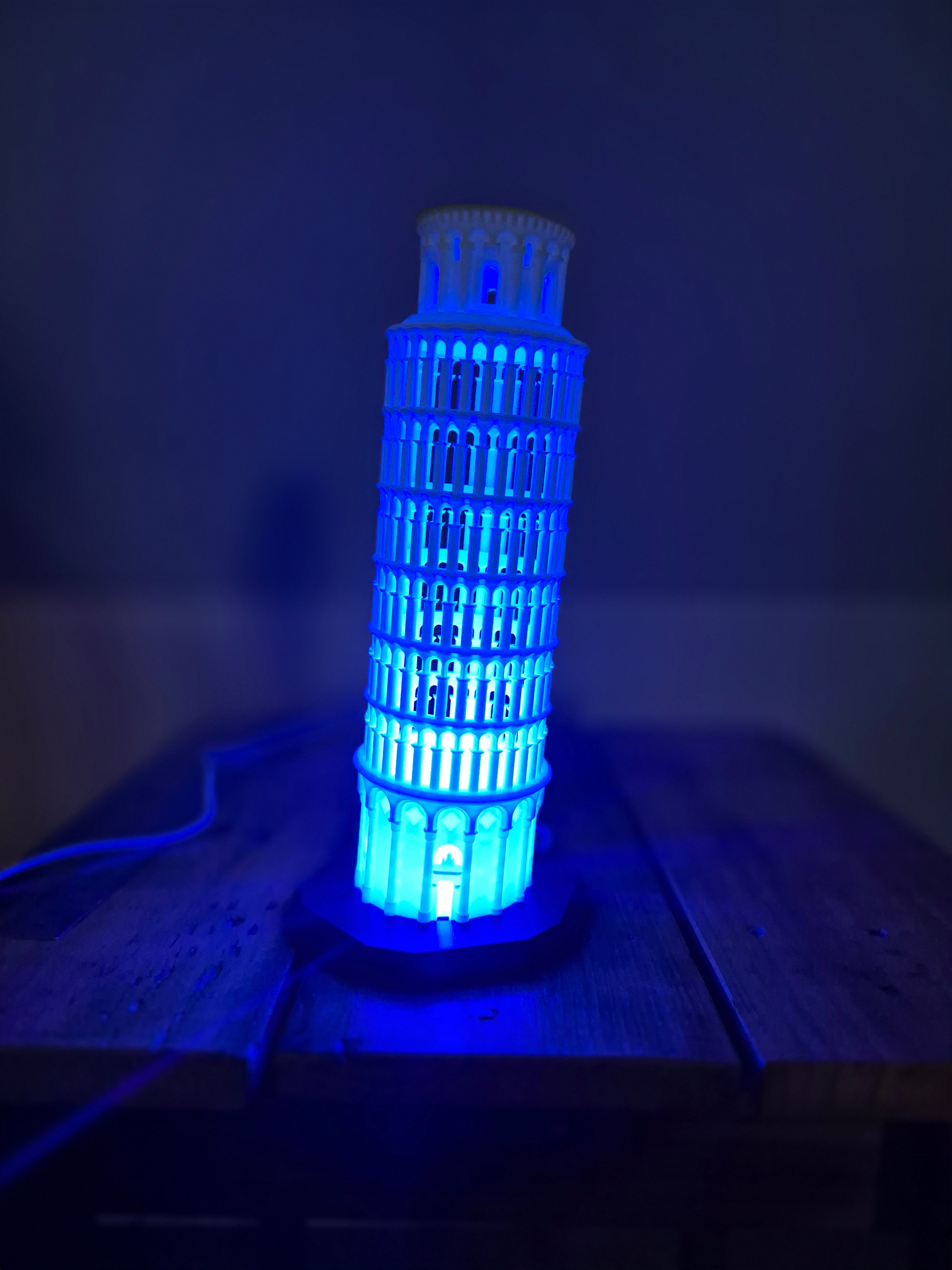 3D Printed Leaning Tower of Pisa.