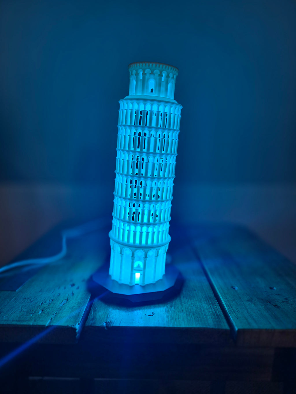 3D Printed Leaning Tower of Pisa.